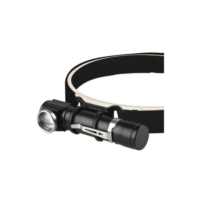 Фонарь налобный Сибирский Следопыт -Big Tenzor, съемный, 1LED,аккум.220В,USB/100/120/ PF-PFL-HL35