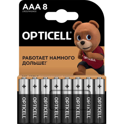 Батарейки OPTICELL Basic AAA 8шт