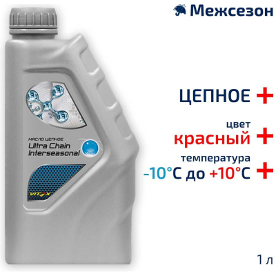 Цепное масло VITEX Ultra Chain Interseasonal Red