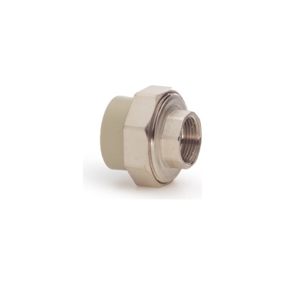 Разъемная муфта LAMMIN ppr вр 32x3/4" 90/10 серый