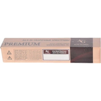 Электроды PREMIUM E-46 2.5x350 мм, 1 кг AG