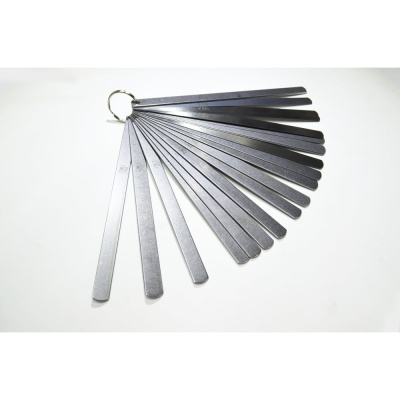 Щупы (набор) Vogel 0,10... 2,0 L=200 цил. через 0.1 закал.пруж.сталь 20 шт.