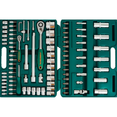 Набор торцевых головок 1/4"DR 4-14 мм и 1/2"DR 10-32 мм Jonnesway