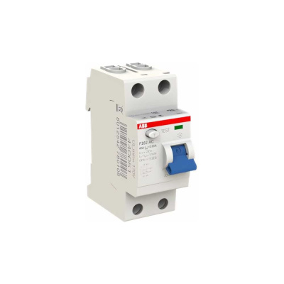Устройство защитного отключения ABB 2п 40А 30мА F202 АС