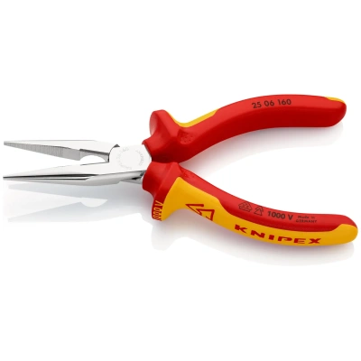 Диэлектрические длинногубцы Knipex KN-2506160