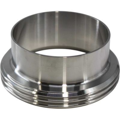 Резьбовой патрубок NEWKEY AISI 304, DIN 11851, DN 100 (104мм), L=45мм