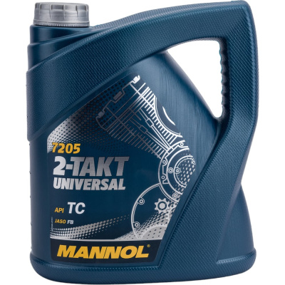 Масло моторное минеральное для 2Т двигателей 2-TAKT UNIVERSAL 4 л MANNOL 1427