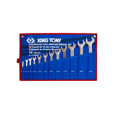 Набор рожковых ключей KING TONY 6-32 мм, 12 шт