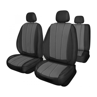Чехлы на сиденья SKYWAY NISSAN Bluebird Sylphy 2000-2005 г.в., жаккард, 10 предм