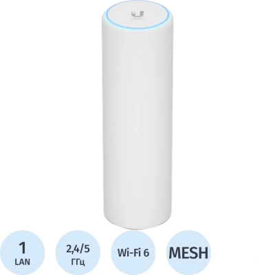 Wi-Fi mesh система Ubiquiti UniFi 6 AP 2.4+5ГГц, 4х4 MU-MIMO