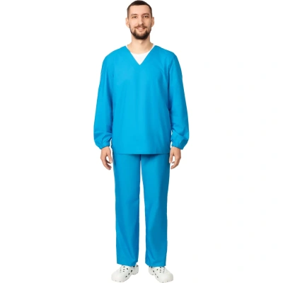 Костюм универсальный (куртка, бр) м05 ДР голуб 88-92/170-176