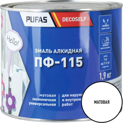 Эмаль Pufas ПФ-115 Decoself