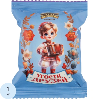 Вафли АтАг Угости друзей, 1кг
