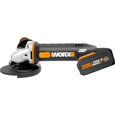 Аккумуляторная угловая шлифмашина WORX WX803 – это компактное универсальное решение для обрезки и шлифовки металла