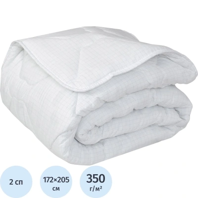 Одеяло 172х205 см, CARBON FORCE, 350 г. пэ микроволокно, микрофибра
