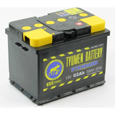 Аккумуляторная батарея TYUMEN BATTERY Тюмень standard 6ст -62.0 l