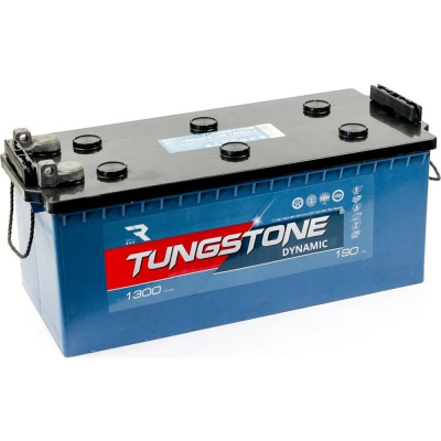 Аккумулятор автомобильный Tungstone Dynamic 6СТ-190, российский болт 190L(4)-ВЛШ-ЛШ-1