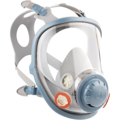 Полнолицевая маска Jeta Safety с антивандальным хим.стойким покрытием, разм.XL