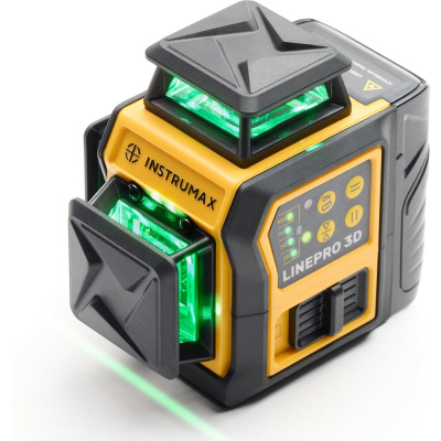 Профессиональный лазерный уровень INSTRUMAX LinePRO 3D BAZA