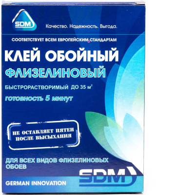 Обойный клей SDM флизелиновый, 200 г