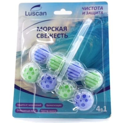 Блок для унитаза Luscan морская свежесть 2x50 г