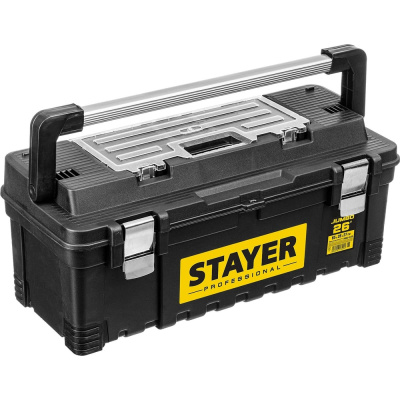 Ящик для инструмента STAYER JUMBO-26 пластиковый