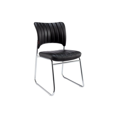 Стул Easy Chair BNTQСтул Echair-809 VPU кожзам черный, хром
