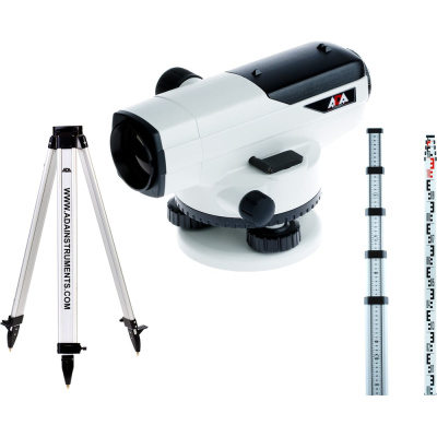 Комплект ADA: нивелир PROF X32 + рейка STAFF 5 + штатив Light S А00119_К1