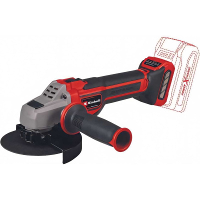 Болгарка (ушм) Einhell PXC TP-AG 18/125 CE Q Li,18В,125мм,3-10,5т/мин,без АКК и ЗУ