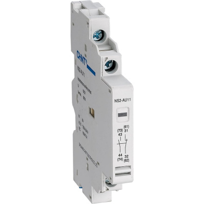 Дополнительный контакт (боковой) CHINT NS2-AU11 для NS2-25(X), NS2-32(H) (R) (уп. 4 шт.)
