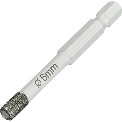 Коронка алмазная по керамике и керамограниту 6 мм Diamond Industrial