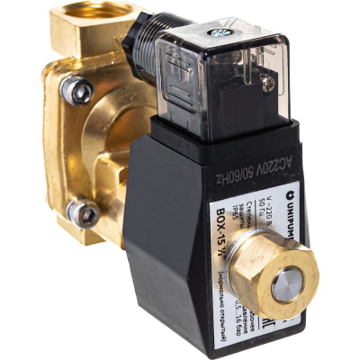 Клапан электромагнитный BOX-15 (нормально открытый) Unipump