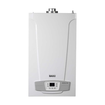 Газовый настенный котел Baxi ECO Life 24F, мощность, кВт-24, двухконтурный, камера сгорания-закрытая