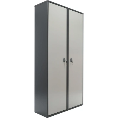 Шкаф металлический для документов AIKO "SL-185/2", 1800х920х340 мм, 2 отделения, 85 кг