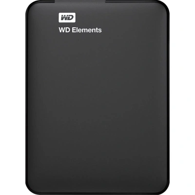 Внешний жесткий диск WD Elements Portable 4TB, 2.5", USB 3.0, черный, WDBU6Y0040BBK-WESN
