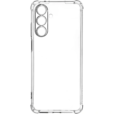 Чехол накладка PERO силикон для Samsung A17 прозрачный усиленный