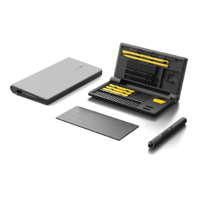 Набор инструментов для точных работ HOTO precision screwdriver kit pro (чёрный, жёлтый)