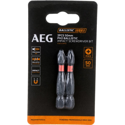 Ударные биты AEG AAK502PH2 4932479165