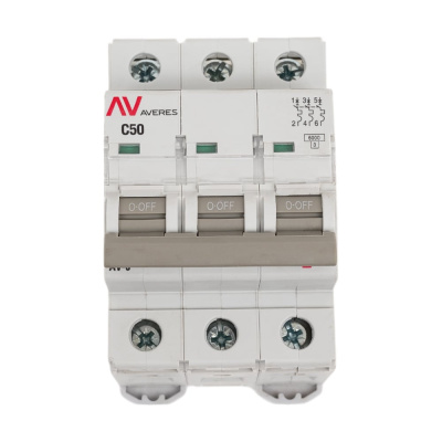 Автоматический выключатель EKF AV-6 AVERES mcb6-3-50C-av