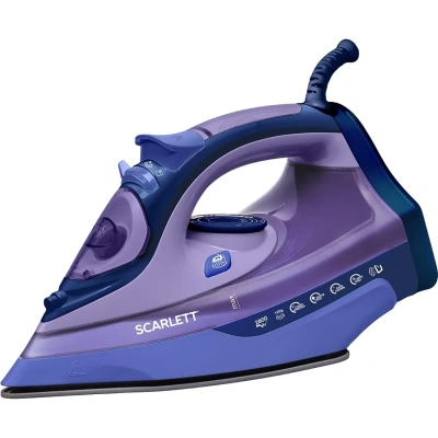 Утюг Scarlett SC-SI30K82, 2800 Вт, черный сапфир, KeramoPro 3D