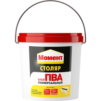 Клей для дерева Момент Столяр ПВА Универсальный, 3 кг (1960503)