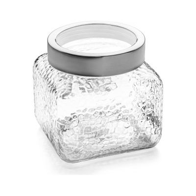 Банка стеклянная APOLLO с винтовой крышкой Nordic Cube 1.25 л для хранения сыпучих продуктов