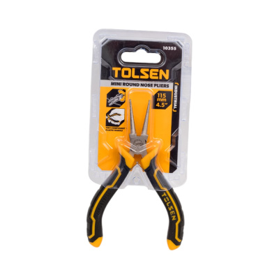 Круглогубцы мини TOLSEN GRIPro 115 мм