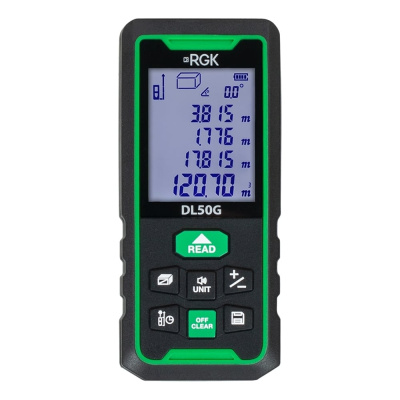 Лазерный дальномер RGK DL50G 778176
