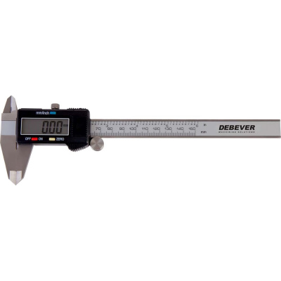 Цифровой штангенциркуль Debever Machining Solutions 0-150 мм, 0.01 мм
