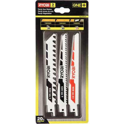 Набор полотен для сабельной пилы Ryobi