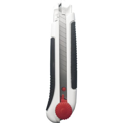 Нож со сменным лезвием Монтажник 25мм, обрезиненный, ABS+TPR
