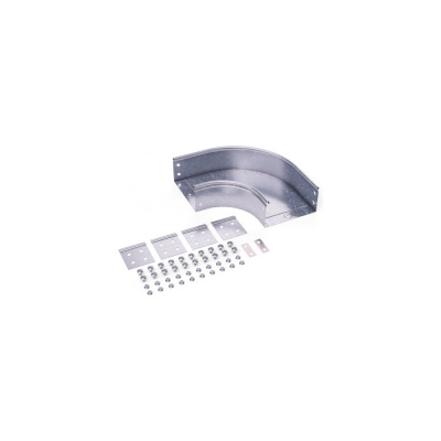 Угол горизонтальный DKC CPO 90 600x50, в комплекте с крепежными элементами и соединительными пластинами, 1 упаковка