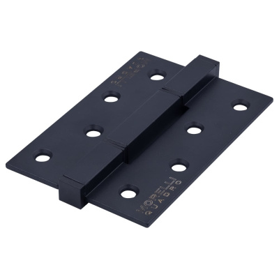 Петля MORELLI QUADRO-2 BL, универсальная на квадратной оси, цвет - черный