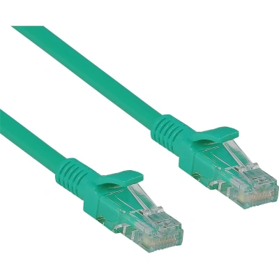 Патч-корд ExeGate UTP-RJ45-RJ45-5e-1M-GN, UTP, cat.5e, 1м, зеленый